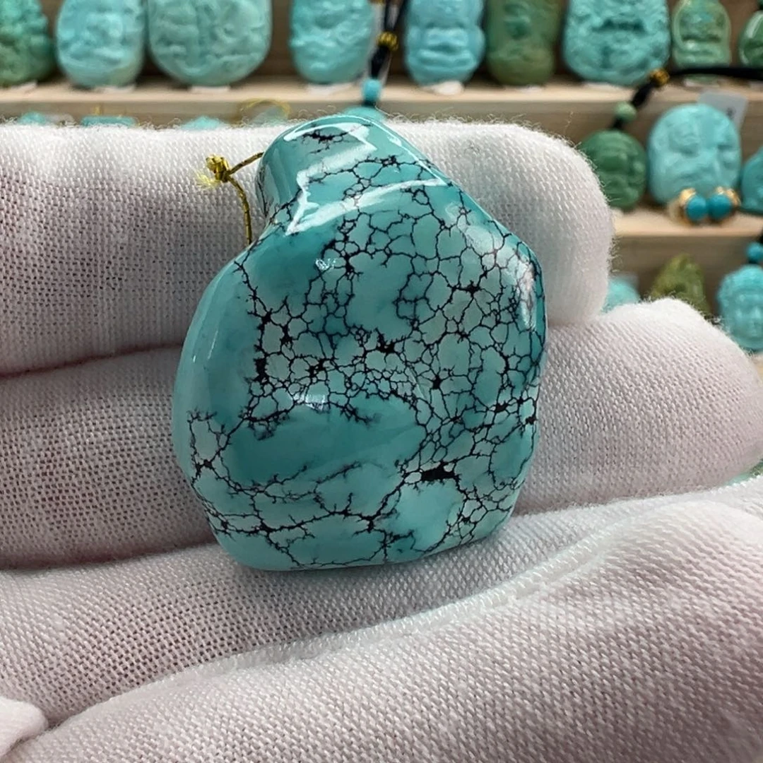 未镶嵌绿松石随形26mm