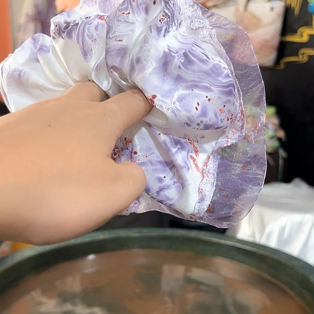 王*?090大蕾丝发圈手作
