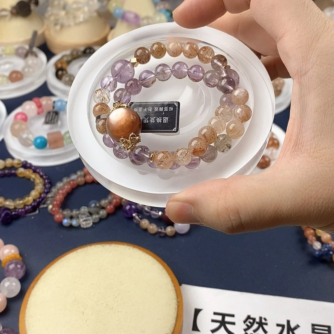 银S925镶嵌手链水晶