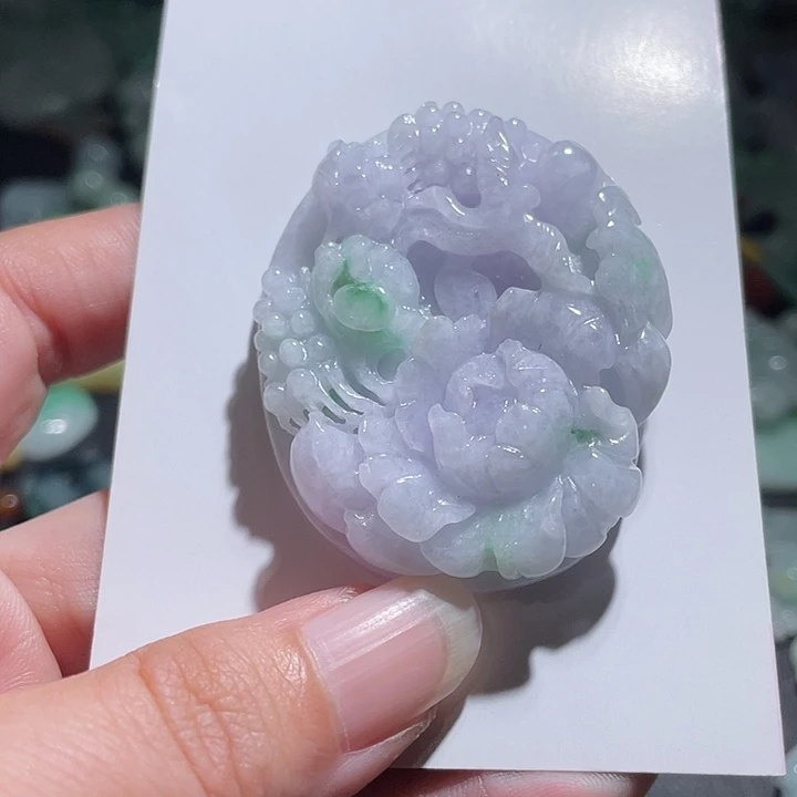 颈饰未镶嵌翡翠天