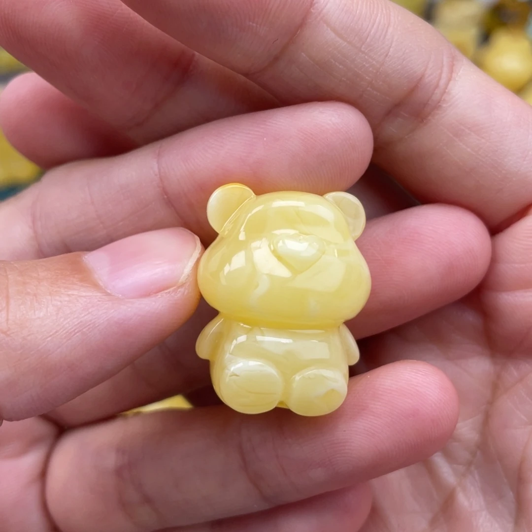 裸石琥珀未镶嵌蜜蜡