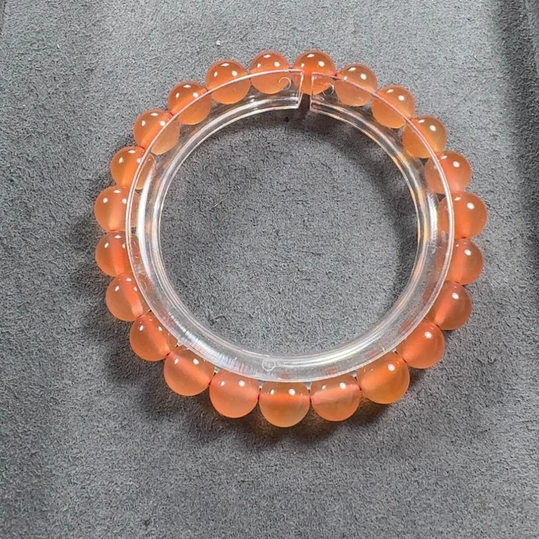 南红玛瑙未镶嵌手串尺寸8