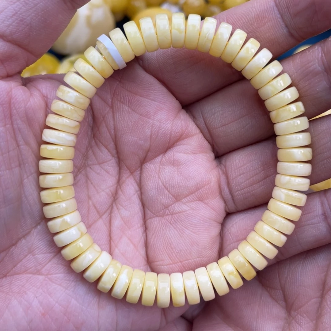 琥珀裸石未镶嵌琥珀蜜蜡8m m