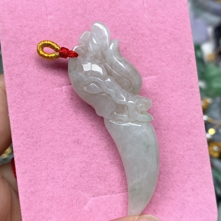 翡翠未镶嵌颈饰天然缅甸翡翠