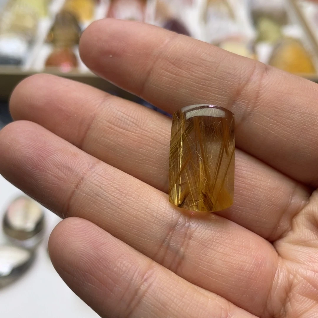 水晶颈饰未镶嵌金*定制