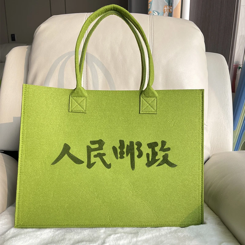 时尚单品邮政托特包
