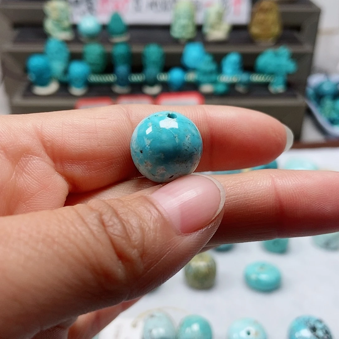 绿松石珠宝半成品未镶嵌