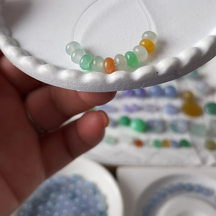 未镶嵌手链翡翠翡翠