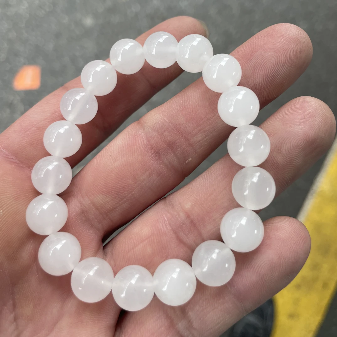 天山翠白月光手串多样性发货拍一发一