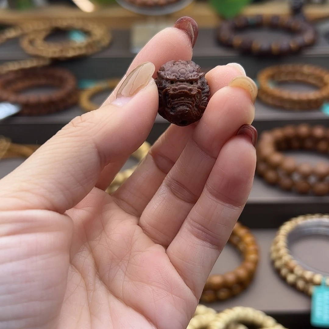 手串紫金鼠紫金鼠单子雕刻龙三通