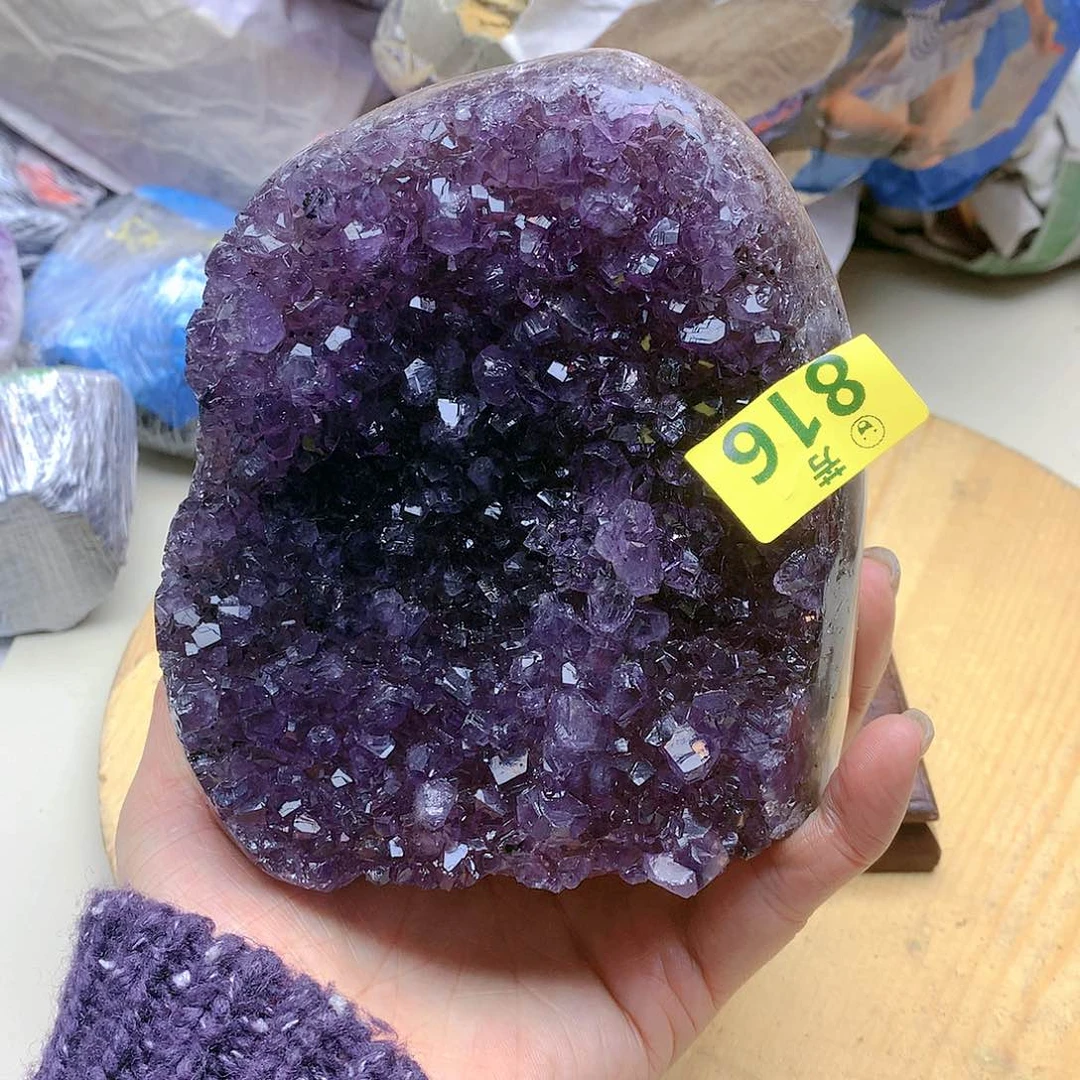 紫晶大型摆件（非配饰）未镶嵌高*高