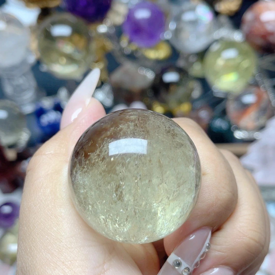 清***气水晶珠宝半成品未镶嵌