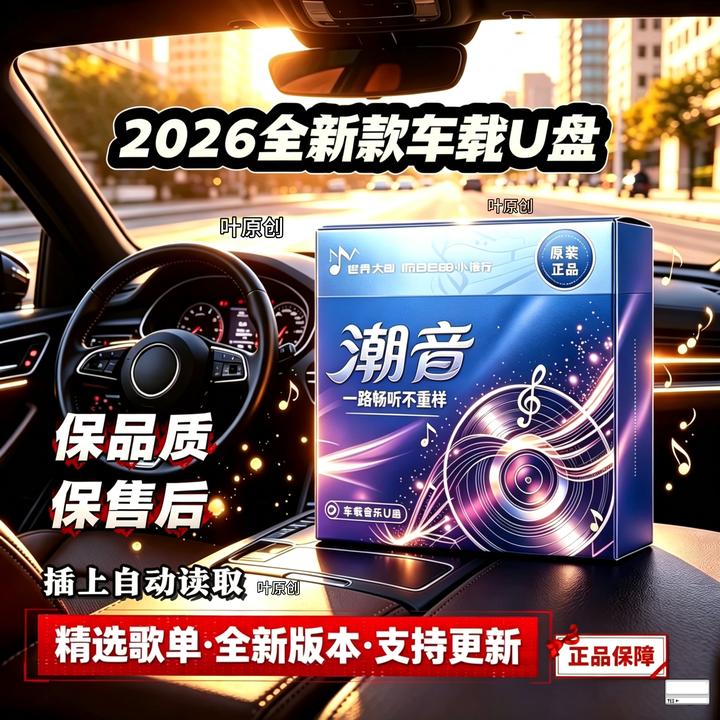 高端款车载音乐U盘 即插即用 中文DJ 伤感情歌 合集
