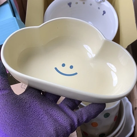 盘陶瓷制品满25拼单发货默认微瑕