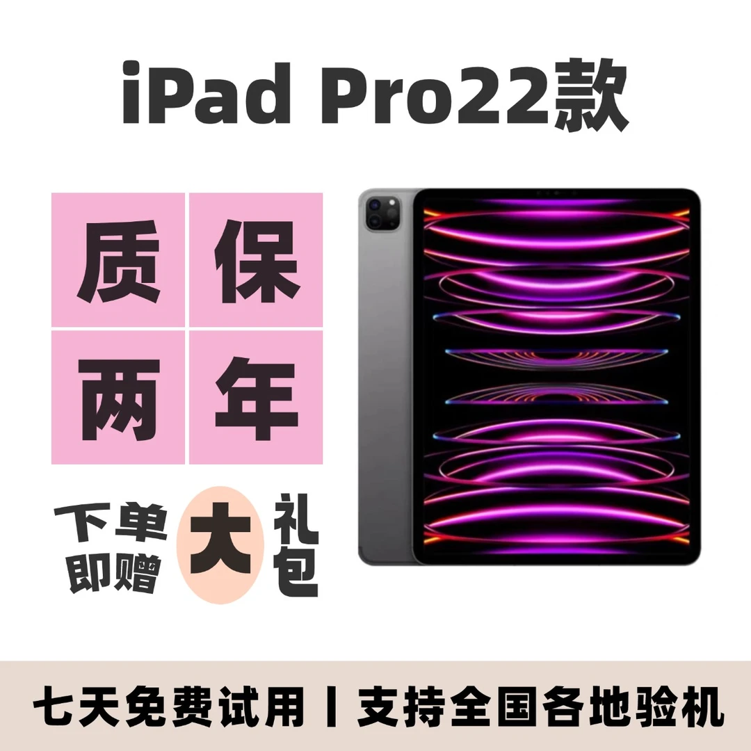 95新 Apple/苹果 ipadpro22款平板外版无锁