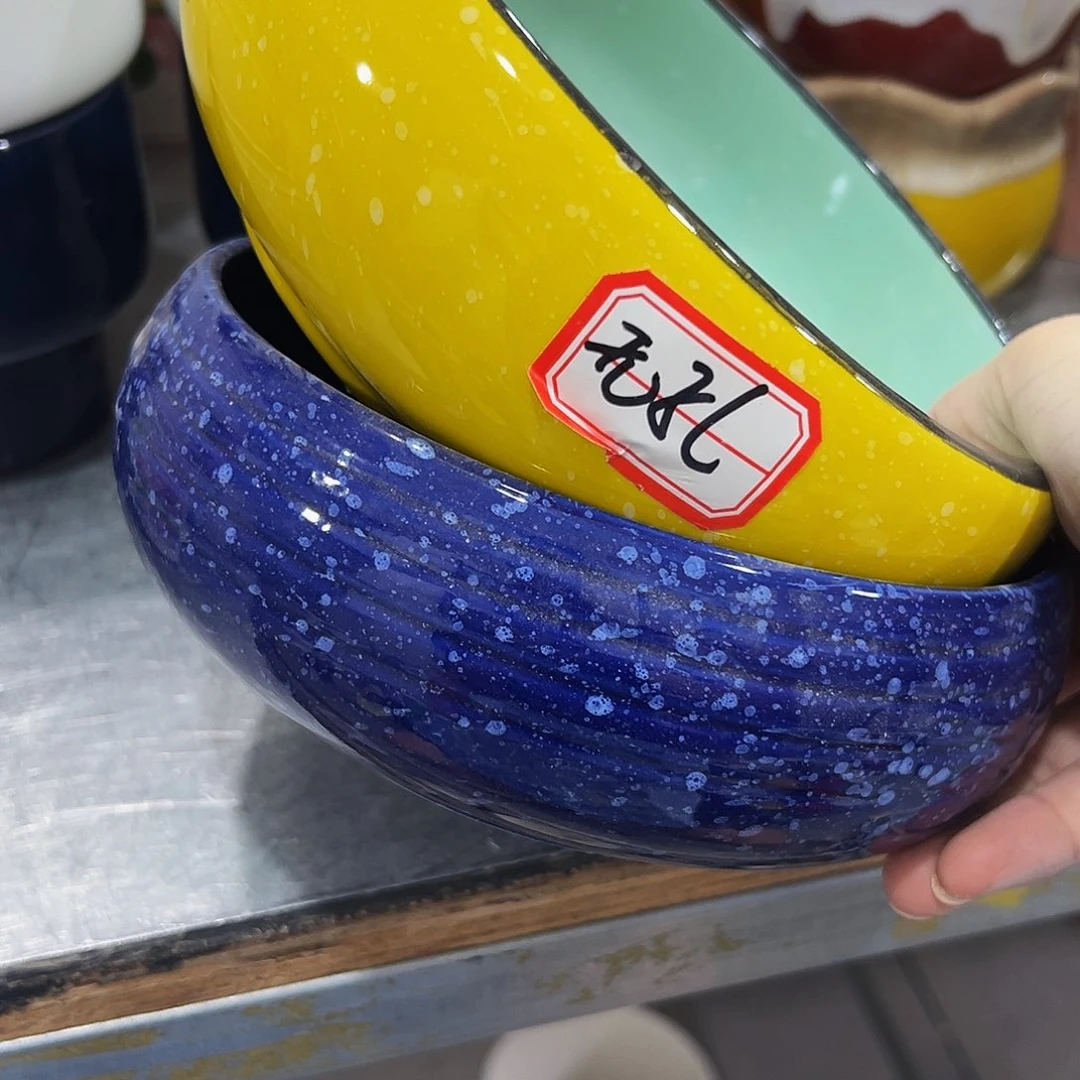 外贸尾单陶瓷花盆凑10米包邮