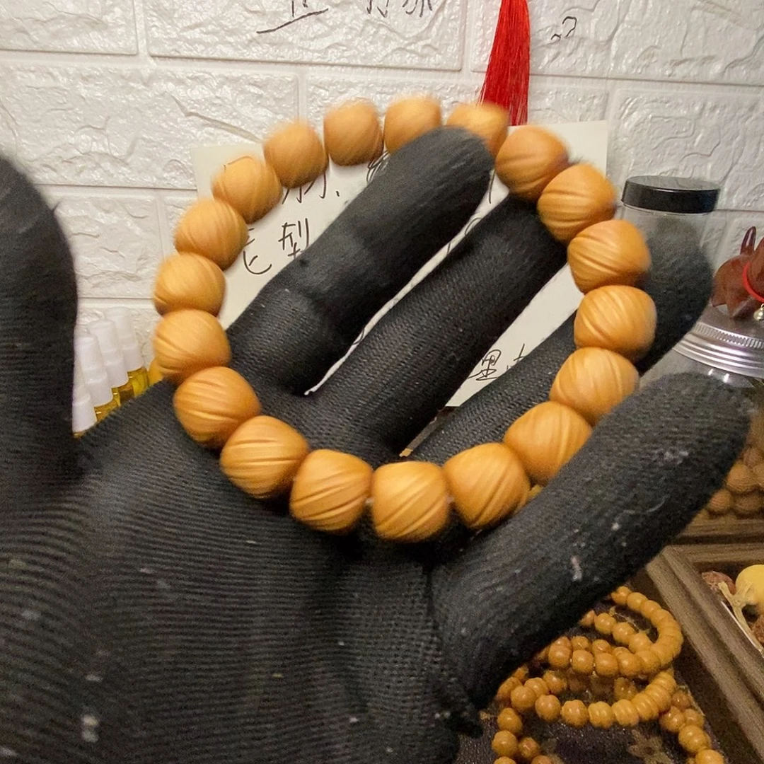 猴头核桃手串云痕