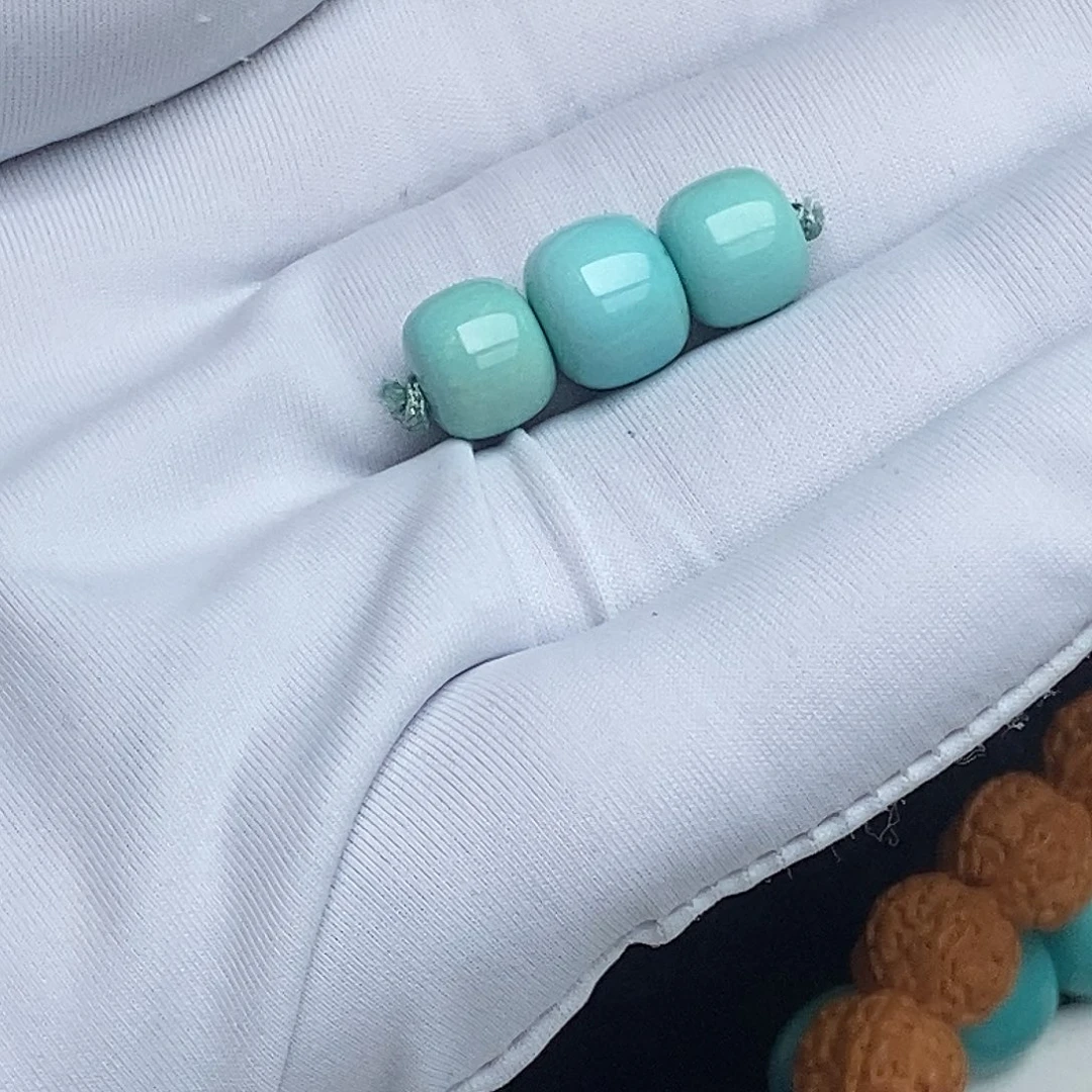 绿松石未镶嵌一套