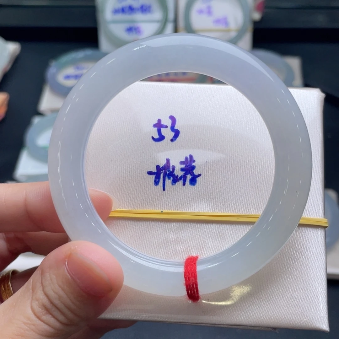 翡翠未镶嵌手镯翡翠手镯54