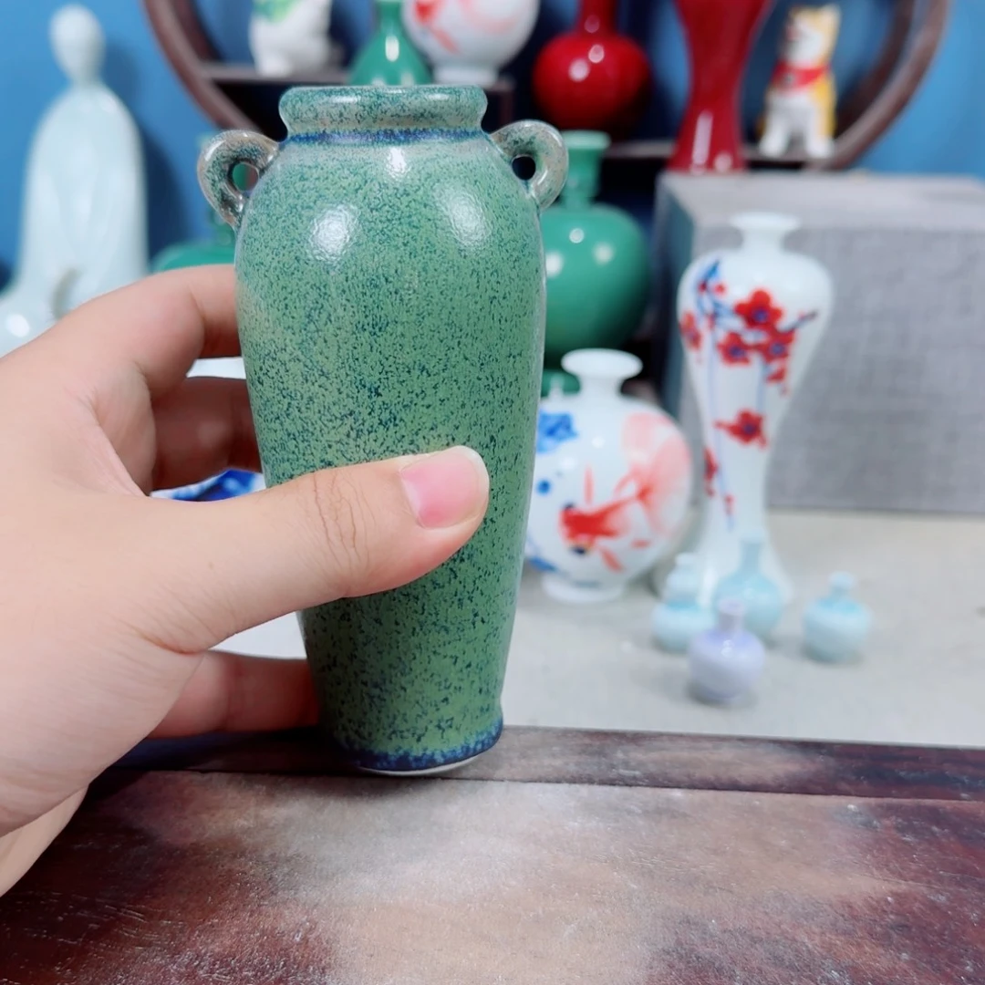 陶瓷手工小花器摆件