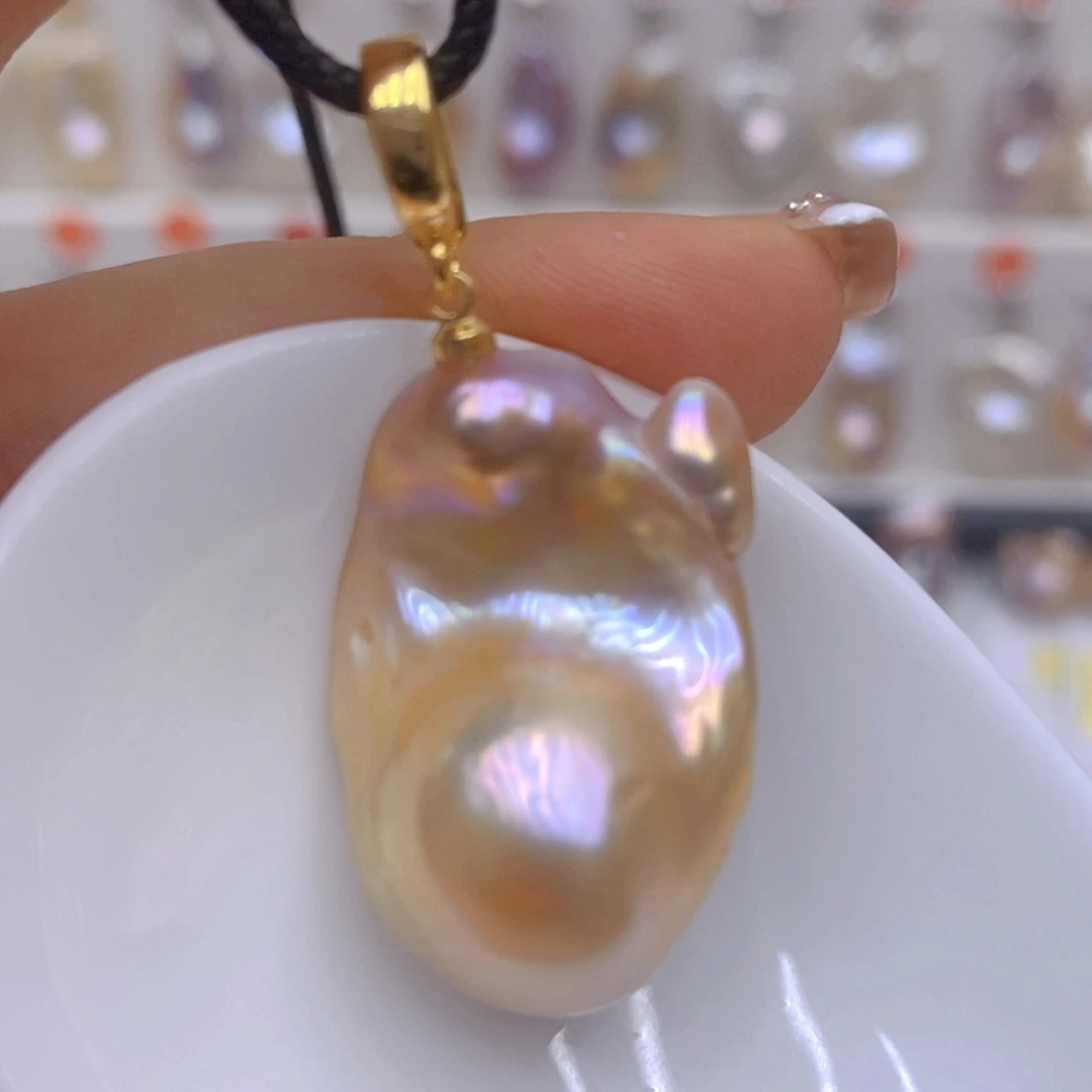未镶嵌颈饰淡水珍珠