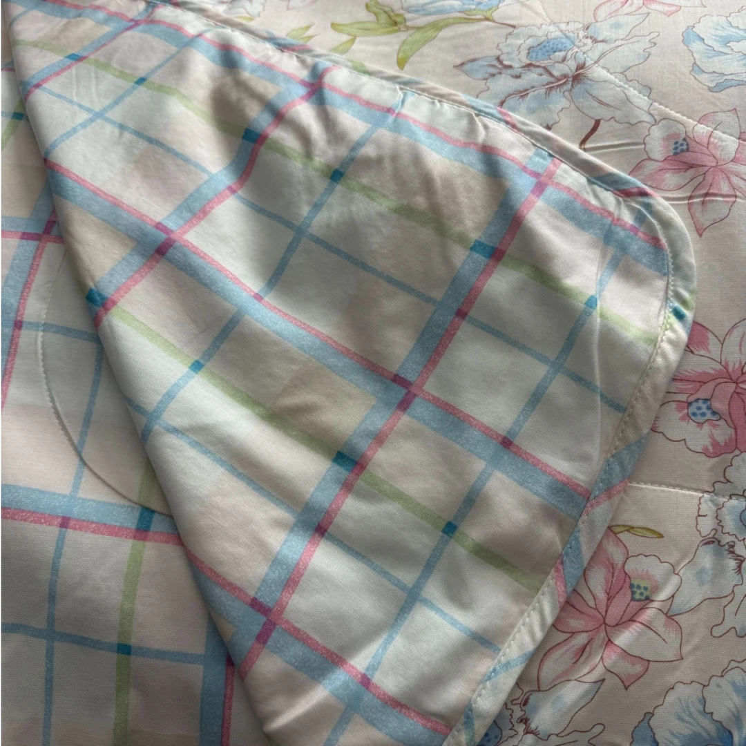 孤品 大花夏凉被 微瑕（介意勿拍）