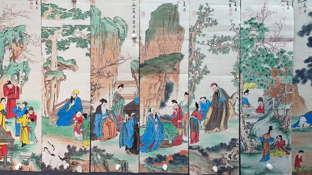 【优斯特】精品八条屏装饰画通用链接