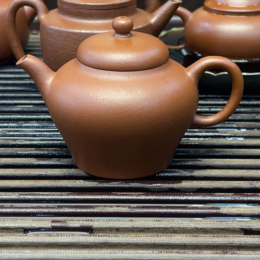 紫砂茶壶小*儿小伙儿瓮形