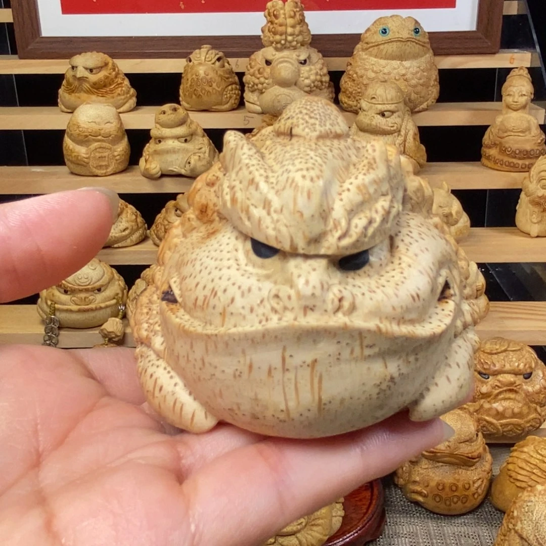 香榧木竹根雕作品欣赏