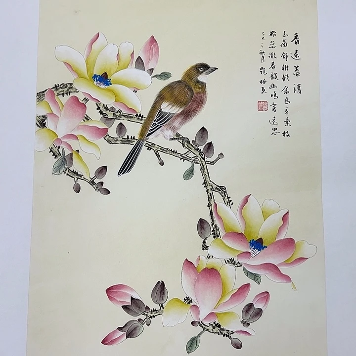 国画手绘国画作品