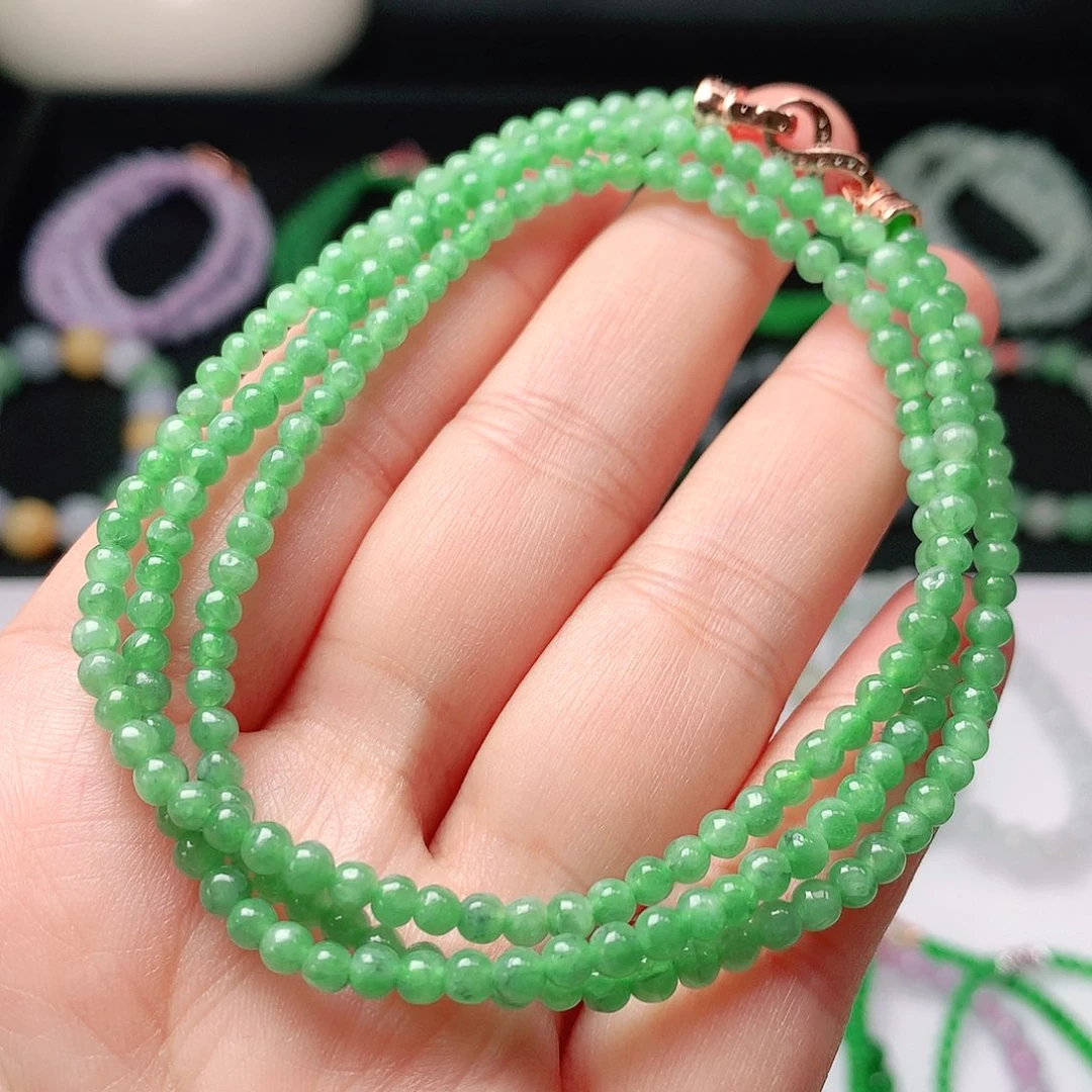 翡翠未镶嵌手链翡翠