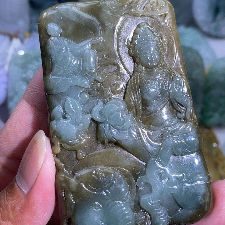 【闪购商品】翡翠挂件未镶嵌11111111111