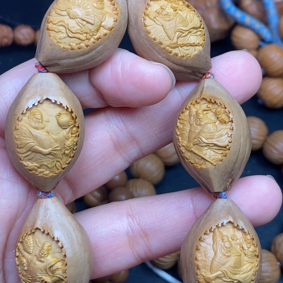 猴头核桃吊坠橄榄核桃