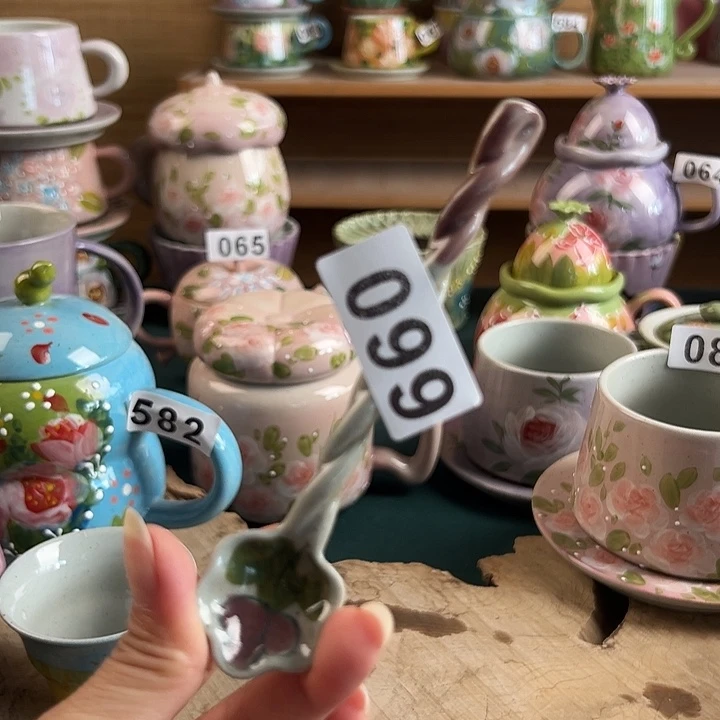 ℡***ヅ景德镇陶瓷手绘作品099