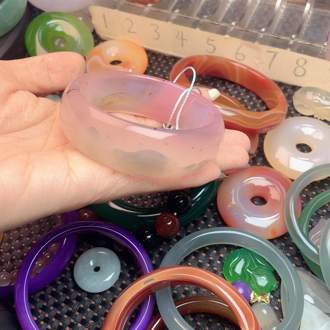 玛瑙/玉髓合金手镯