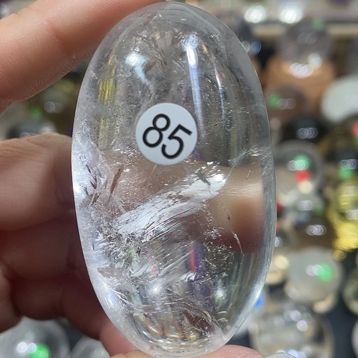 水晶未镶嵌珠宝半成品爆彩