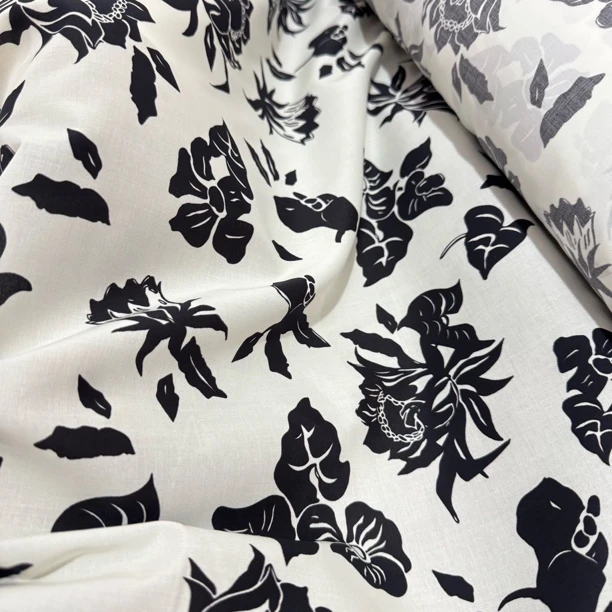 32 纯棉80支精梳棉高品质数码印花劳斯莱斯级别细腻府绸面料3米价