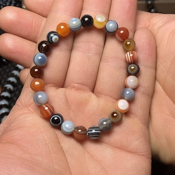 玛瑙/玉髓手链未镶嵌