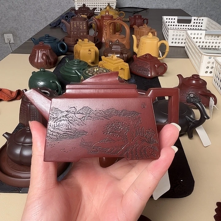 紫砂茶壶宜兴紫砂壶20