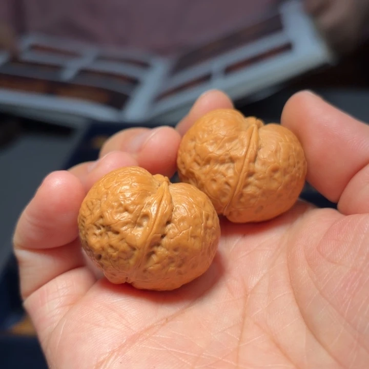 吊坠文玩核桃金丹元宝7679