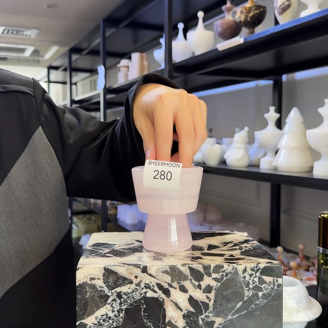 大理石280粉玉大王杯