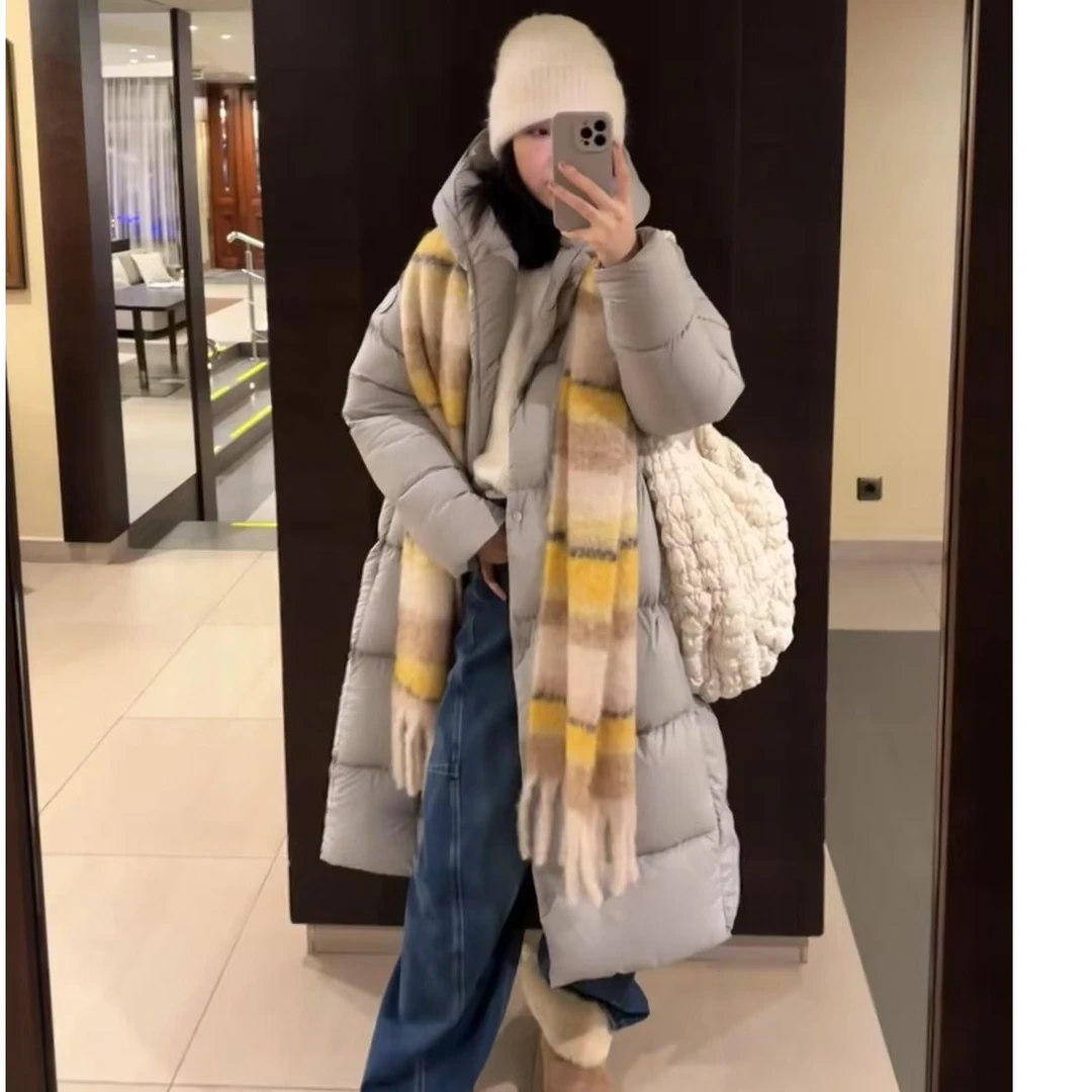 8838款-冬季重工杨超越宽松高级感鹅绒服