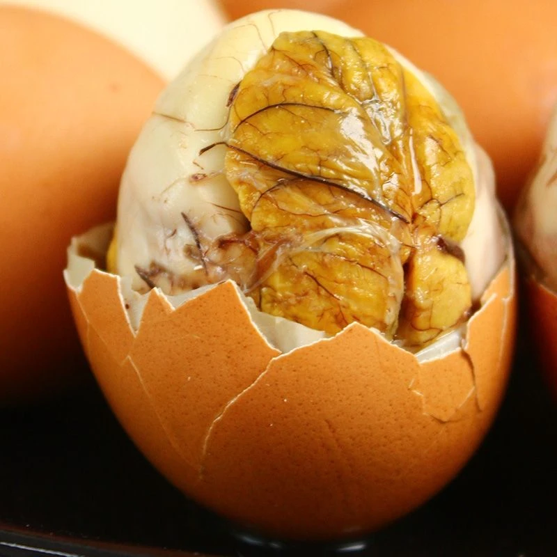 新鲜营养13天活珠子五香香辣味喜蛋钢蛋精选真空包装开袋即食