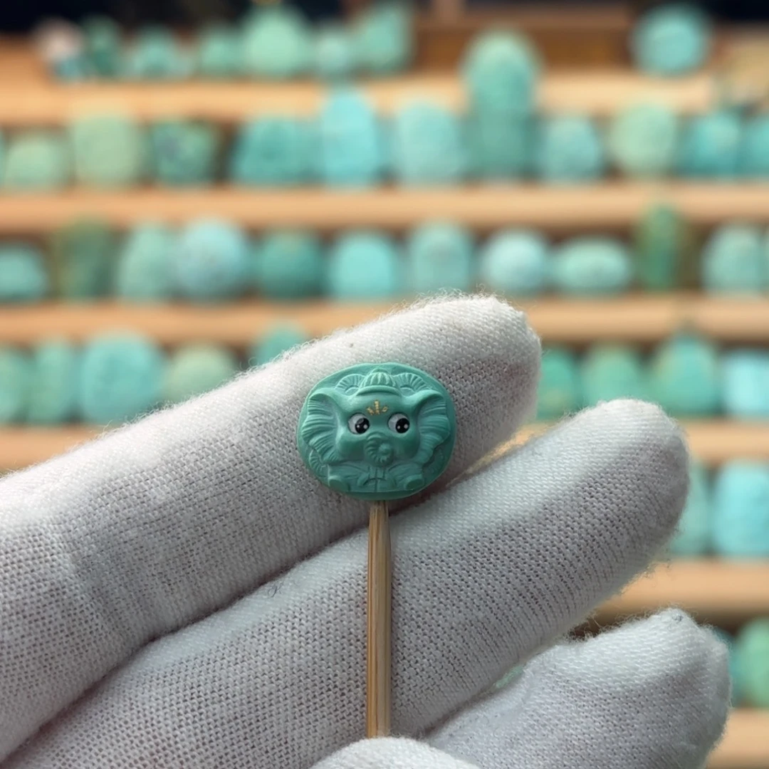 绿松石未镶嵌配饰