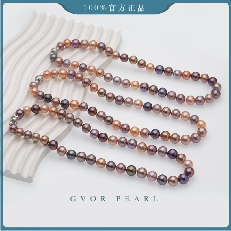 Y 莫奈花园高品质黄金点位丨9-11MM珍珠项链多样性发一 A1721