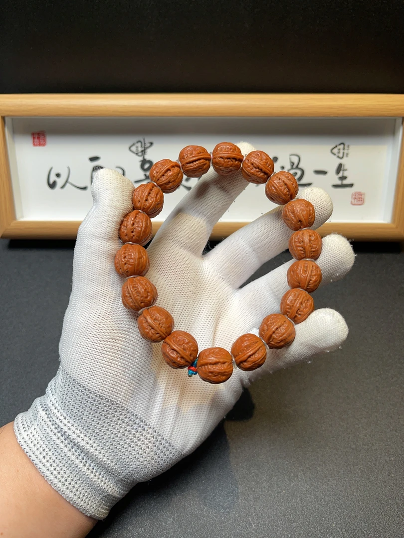 【特】官帽小秋籽高油高密红皮18颗16尺寸