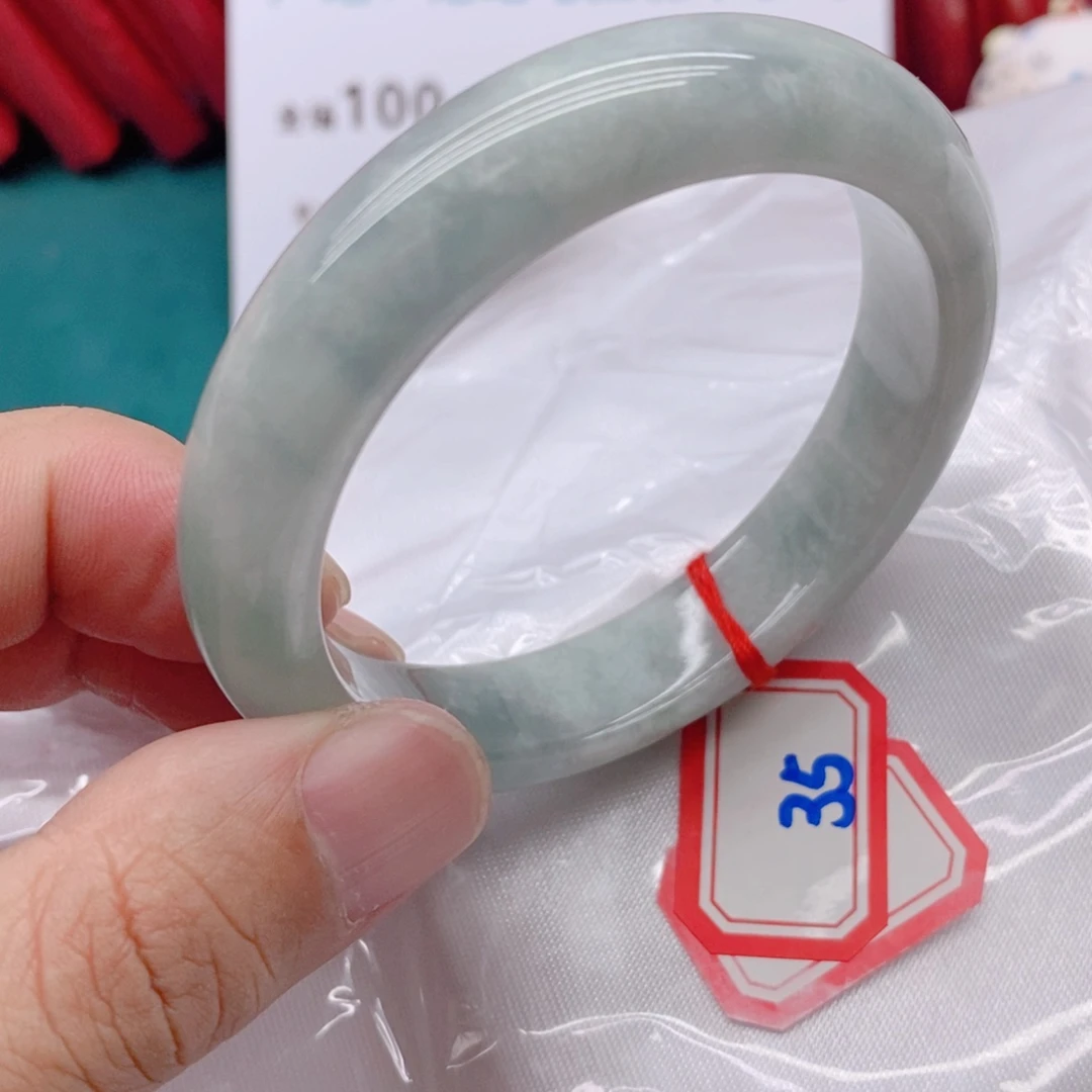 翡翠手镯未镶嵌-*3555555555