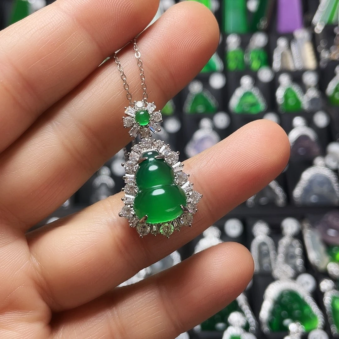 玛瑙/玉髓合金颈饰