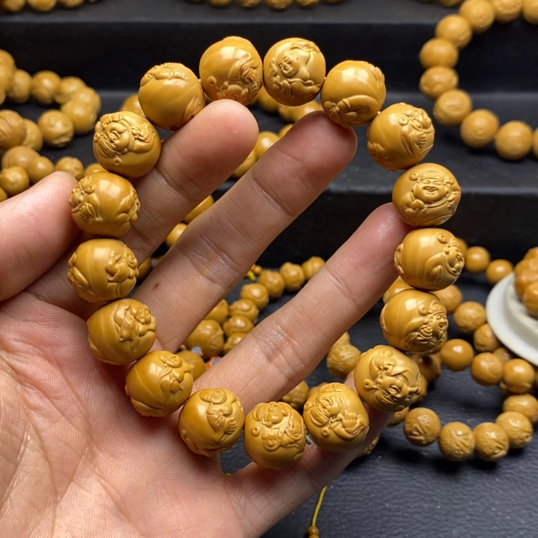 手串猴头核桃双面财迷