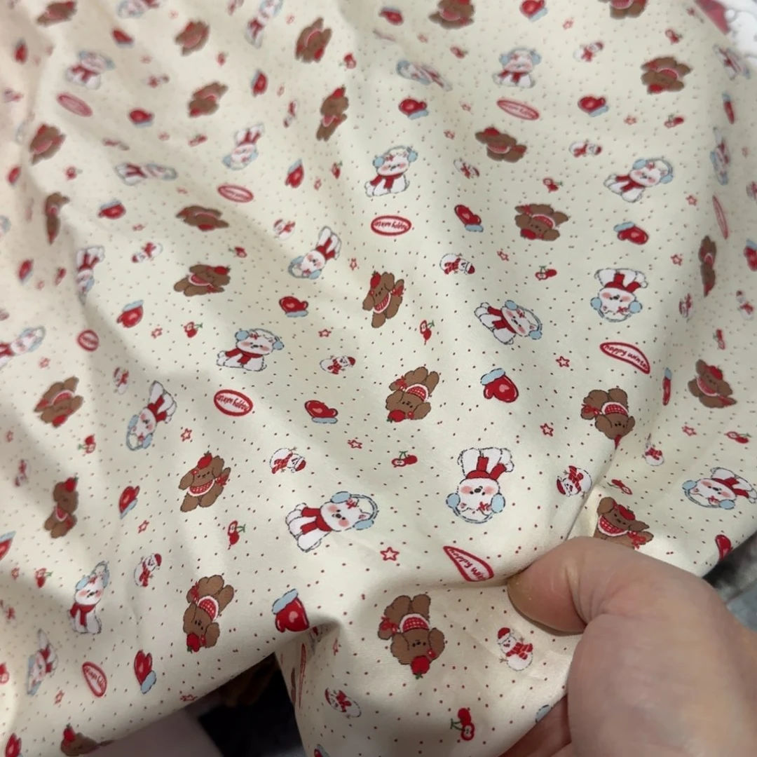 棉纯棉60支加密贡缎1米价X1.1米宽D